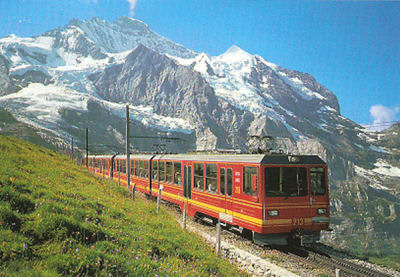 Kolej na Jungfraujoch
