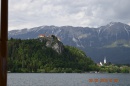 Panorama widokowa okolic Jeziora Bled,