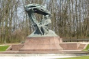 Łazienki Królewskie  - Pomnik Chopina
